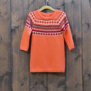 Baby Gap Pink Chunky Sweater Dress 24 months/2T